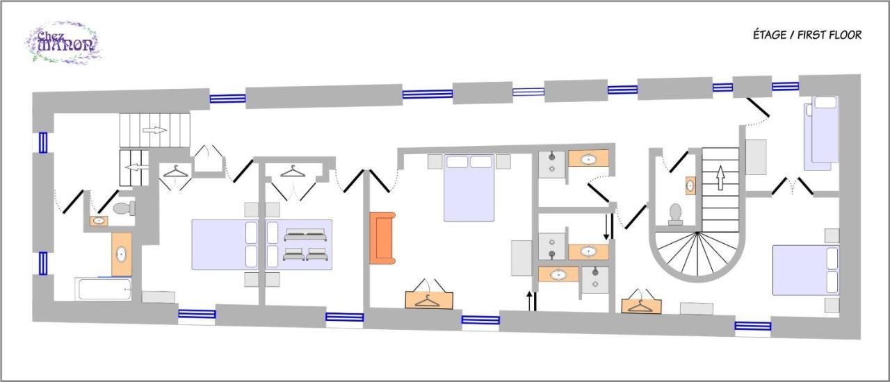 Chez Manon Villa Apt Eksteriør billede