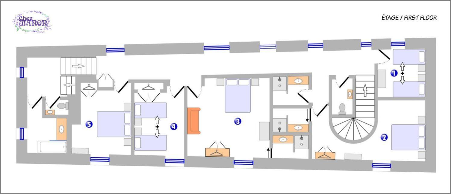 Chez Manon Villa Apt Eksteriør billede